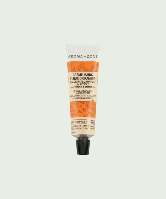 AROMA ZONE Crème Mains Fleur d'Oranger